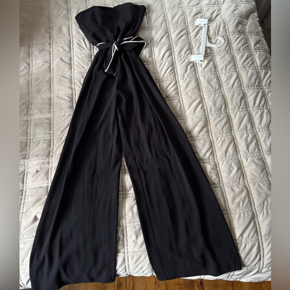 H&M Black Jumpsuit with White Trim - Picture 3 of 5